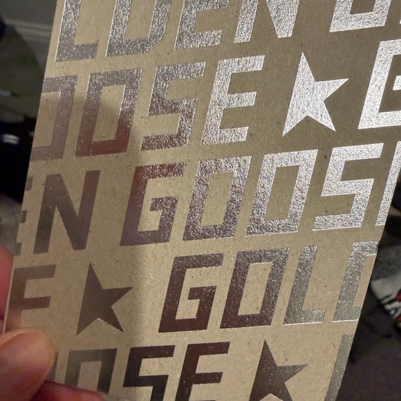 Golden Goose Gold and Pink Star Sneakers - Picture 12 of 14